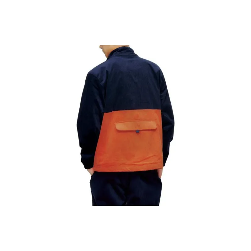 PUMA Jacket Men's Navy Blue Orange-5