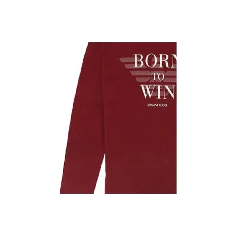 ARMANI JEANS T Shirts Men Red-2
