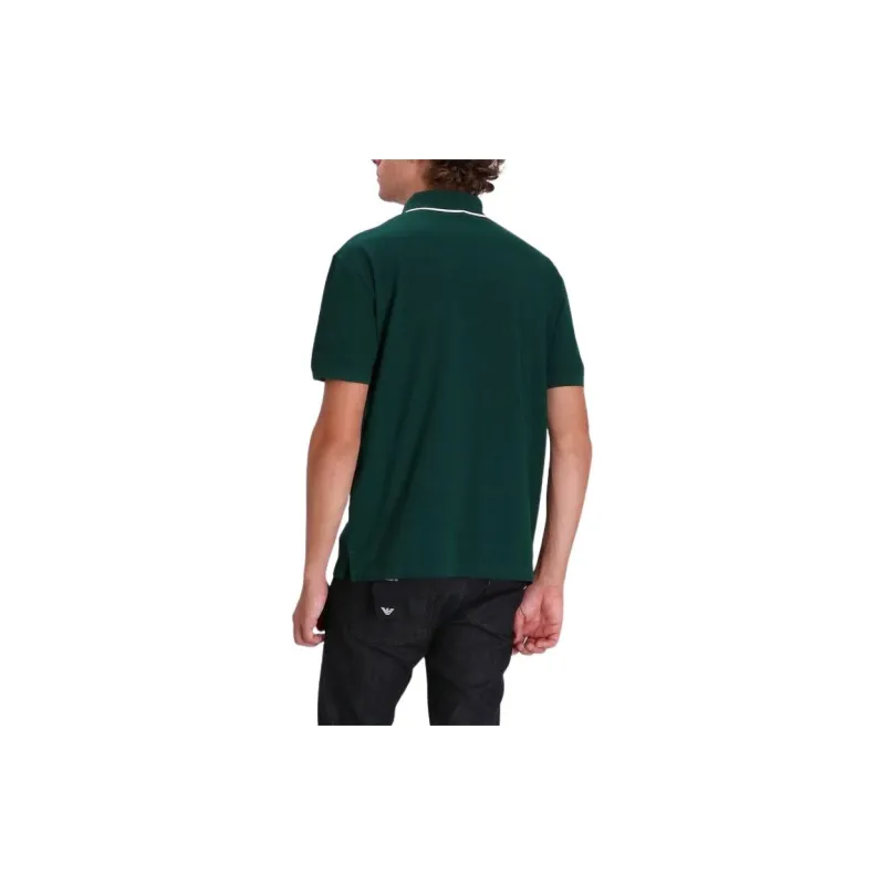 EMPORIO ARMANI FW22 Polo Shirt Men's Green-3