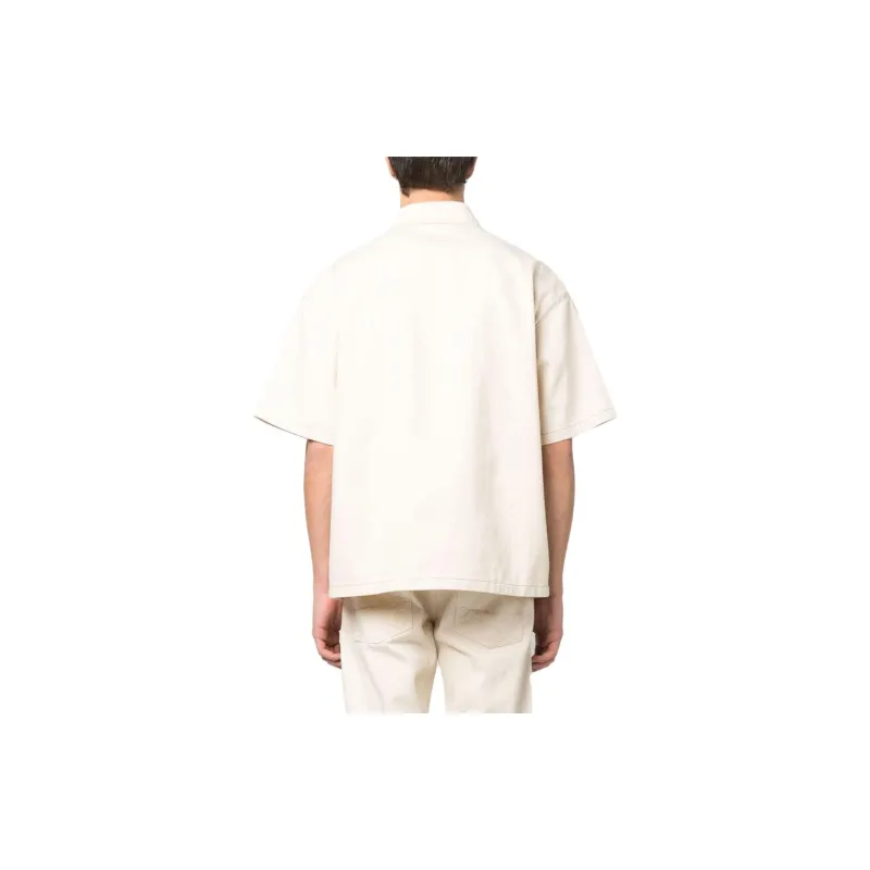 PRADA Shirts Men Ecru-3