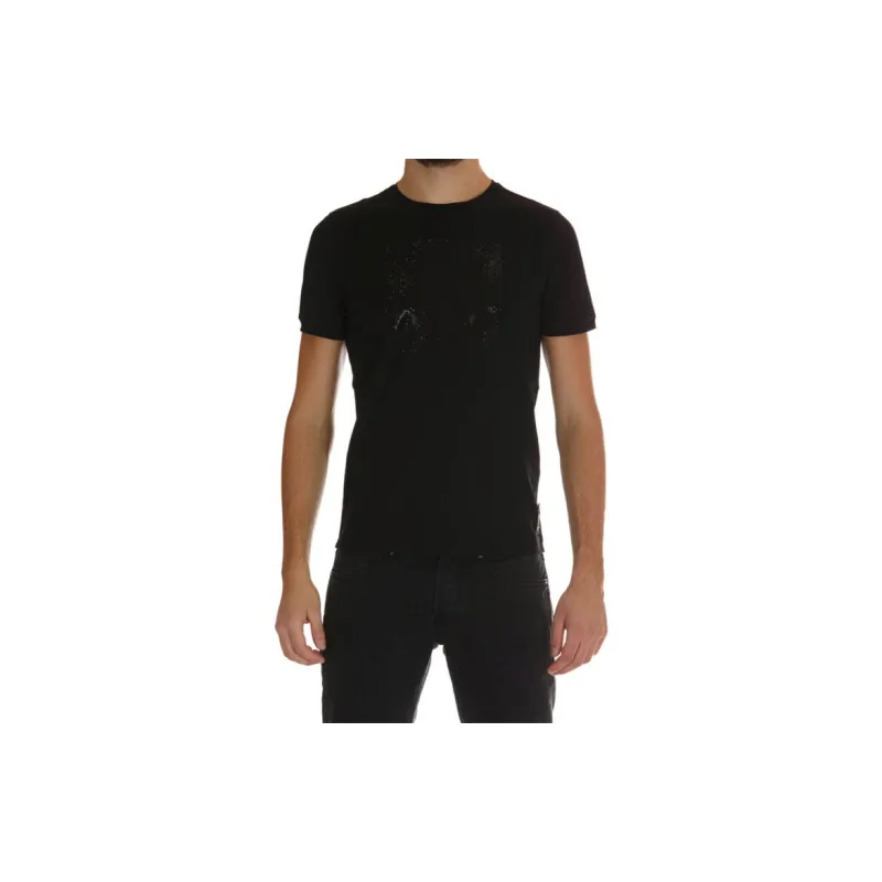 FENDI T Shirts Men Black-2