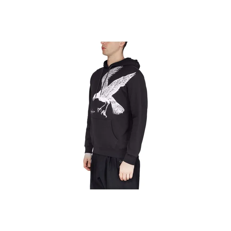 Yohji Yamamoto X New Era Eagle-print Hoodie-4