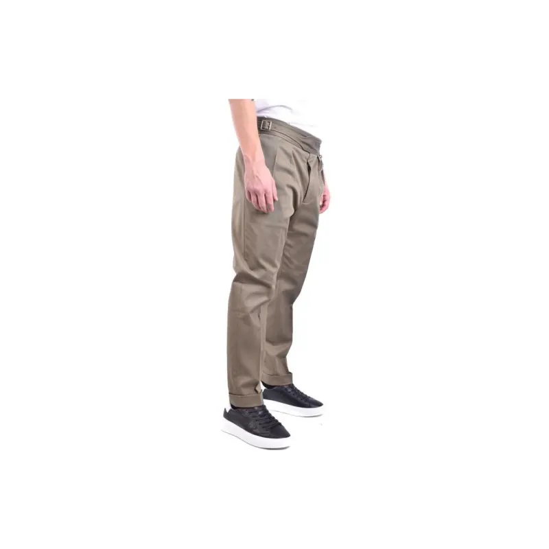 Roberto Cavalli Casual Pants Men Brown-3