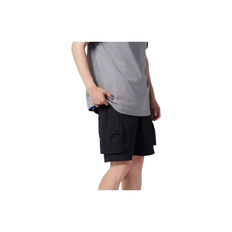 New Balance Centered Living Casual Shorts Men's Black-3