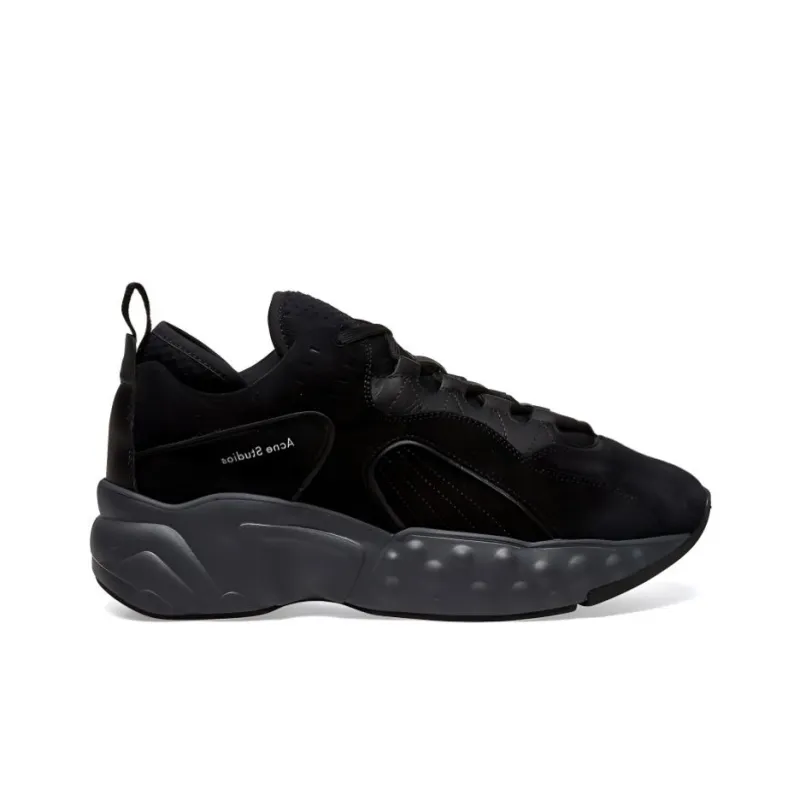 Acne Studios Casual Shoes Men Low Top Black-1