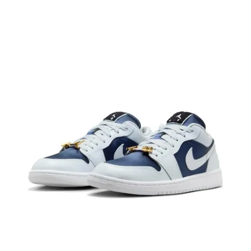 JORDAN 1 Low Se Football Grey White Gym Red Midnight Navy Women's-2