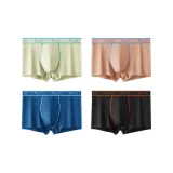 Verdant Green-Apricot Yellow-Navy Blue-Black