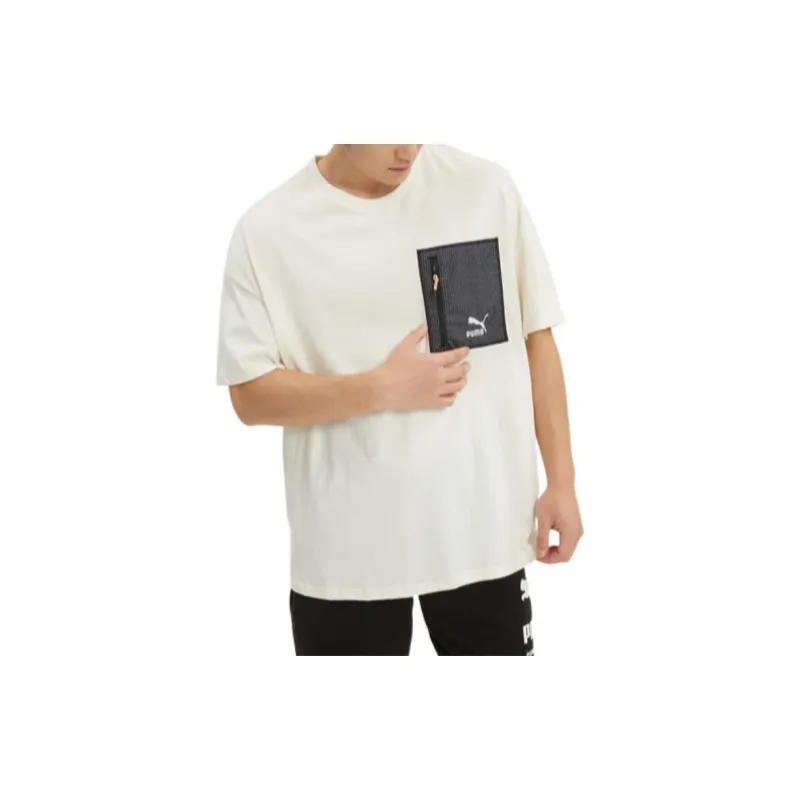 PUMA Men's Casual Series T Shirt Men's White-1