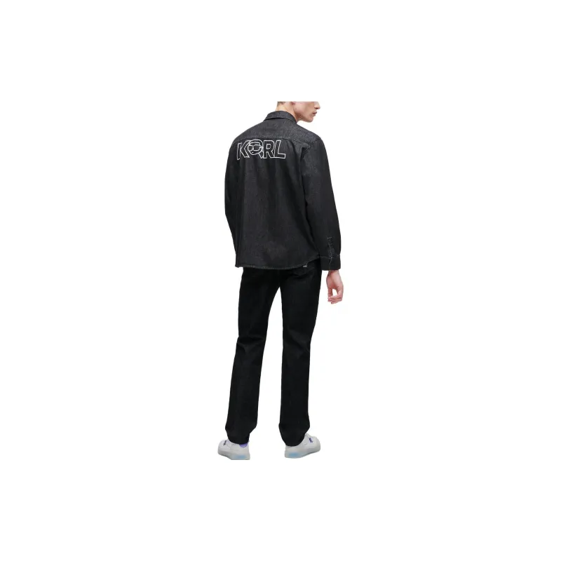 Karl Lagerfeld Ikonik 2.0 Denim Shirt-2