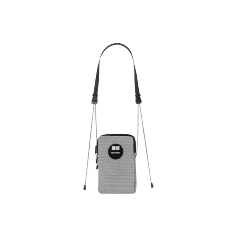 NATUREHIKE Polyamide One Shoulder Crossbody Cell Phone Pouch Mini Unisex Dusty Purple/Cool Gray-6