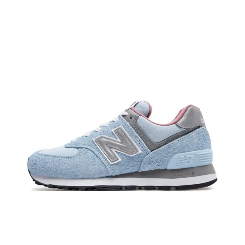 New Balance 574 Light Blue Seude-0