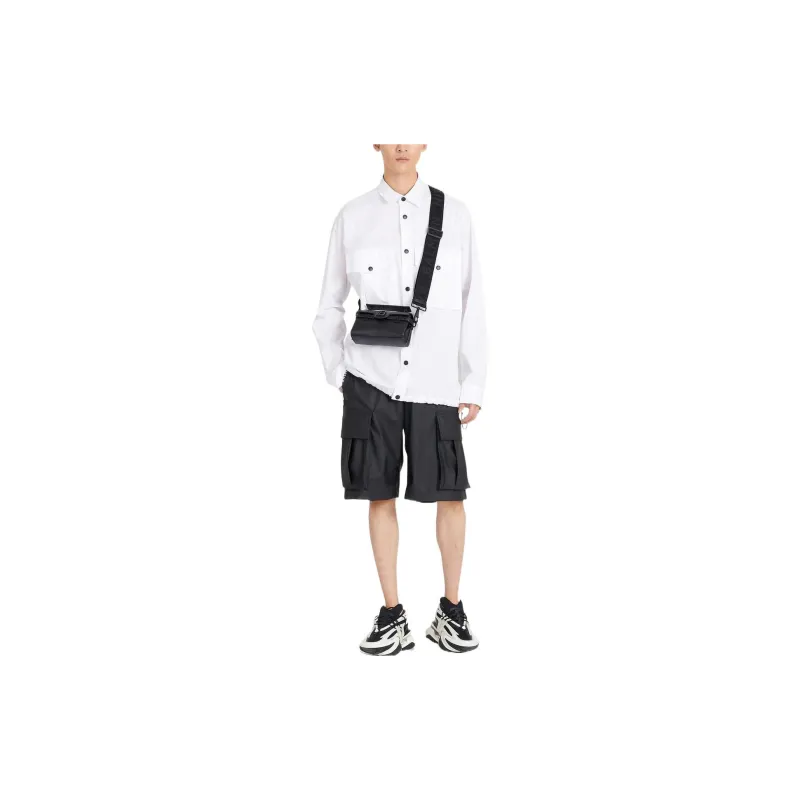 BALMAIN Cargo Track Style Shorts-2