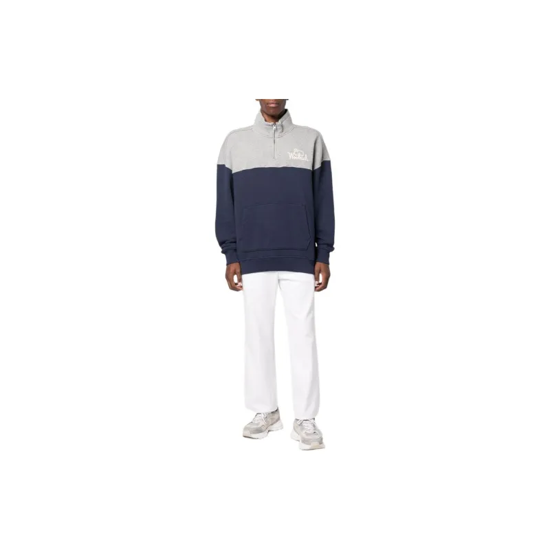 WOOLRICH Logo Print Jumper-1