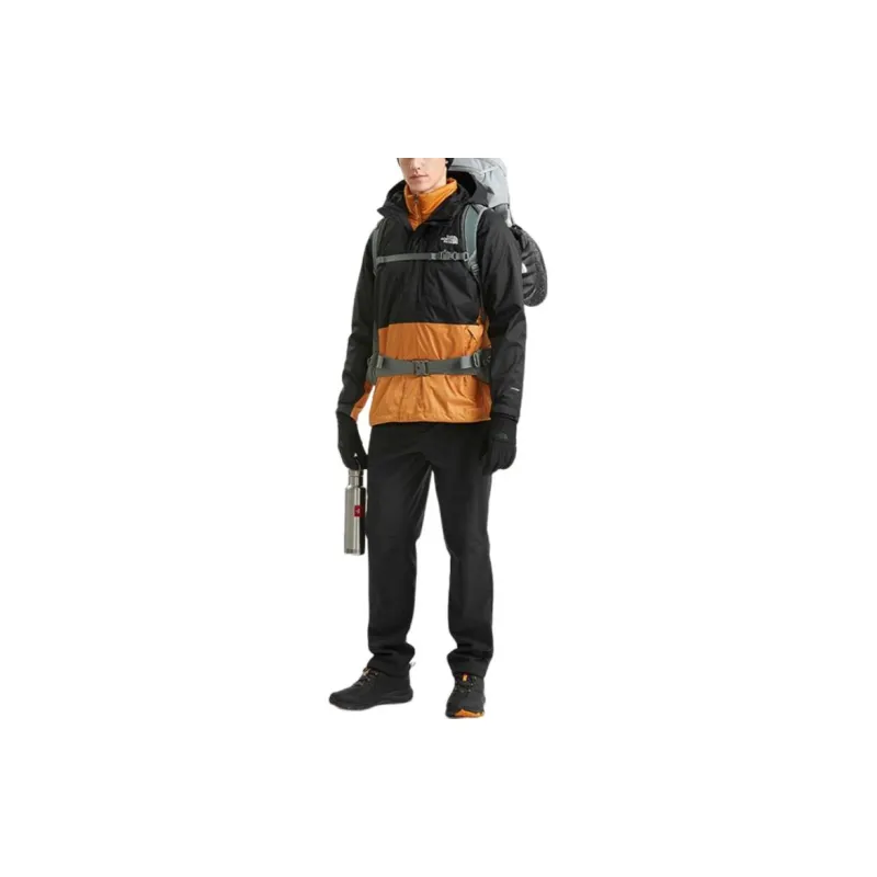 THE NORTH FACE City Outdoor Collection Water Resistant Windproof Wear Resistant Warm Windbreaker Jacket Men's Yellow-1