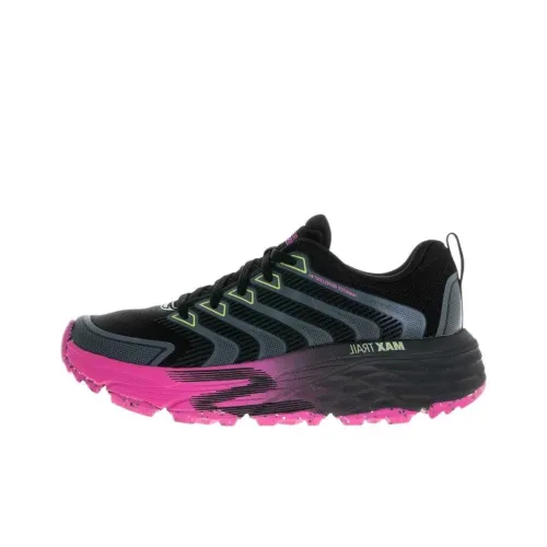 Skechers GO Run Max Outdoor Shoes Women's Low-Top Pink/Black