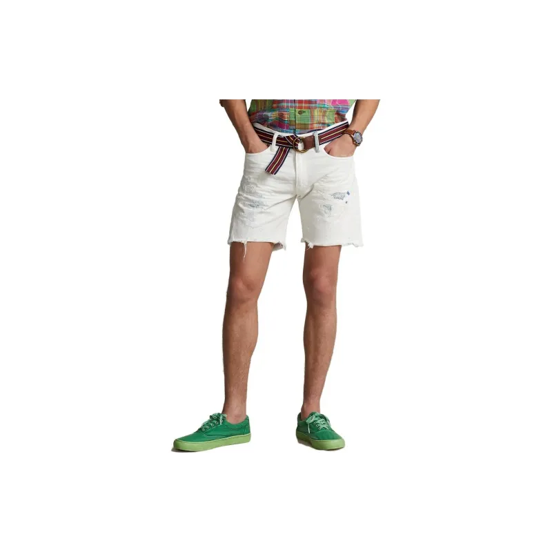 Polo Ralph Lauren Casual Shorts Men White-1