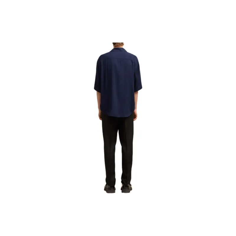 Ami Short Sleeve Boxy Shirt-2