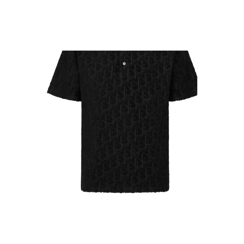DIOR Polo Shirts Men Black-1