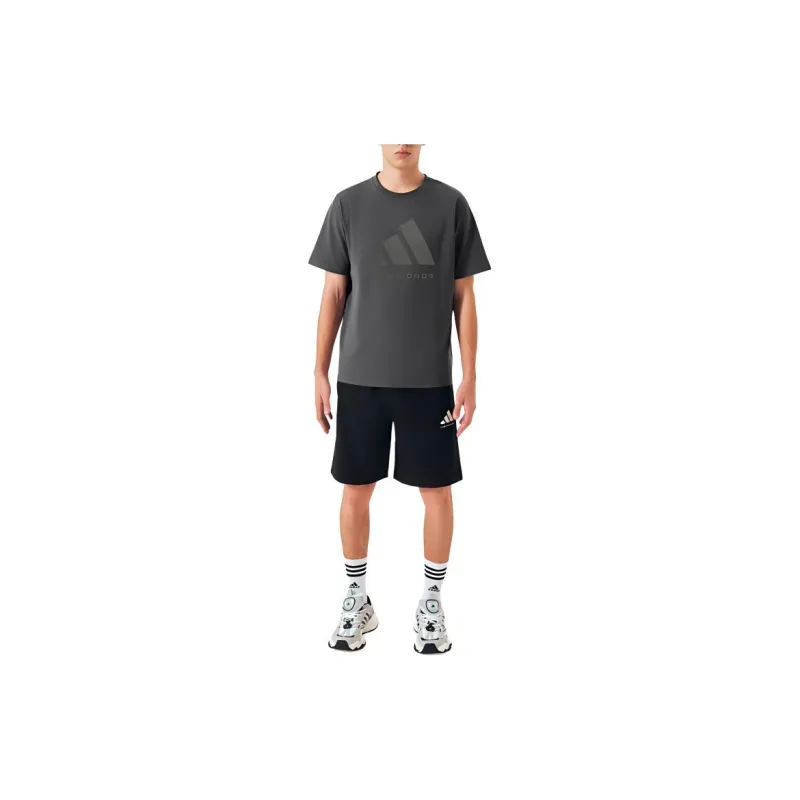 Adidas T-Shirts Men Dark Gray-1