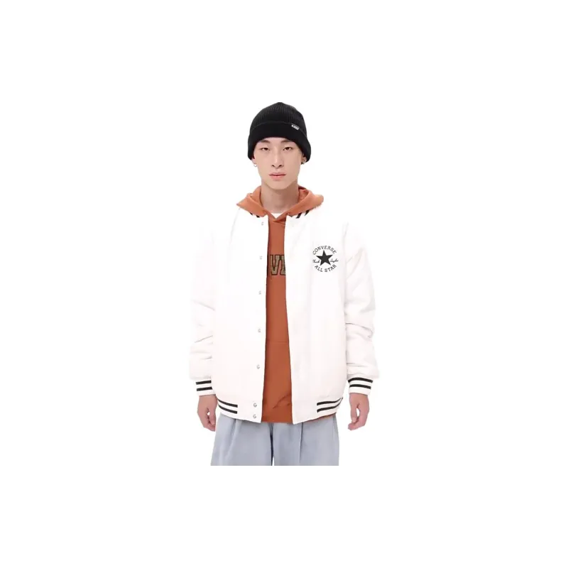 Converse Baseball Jacket Men's White-2