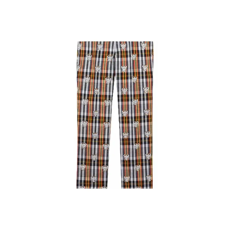 Burberry Casual Pants Men's Chrysanthemum Yellow-4