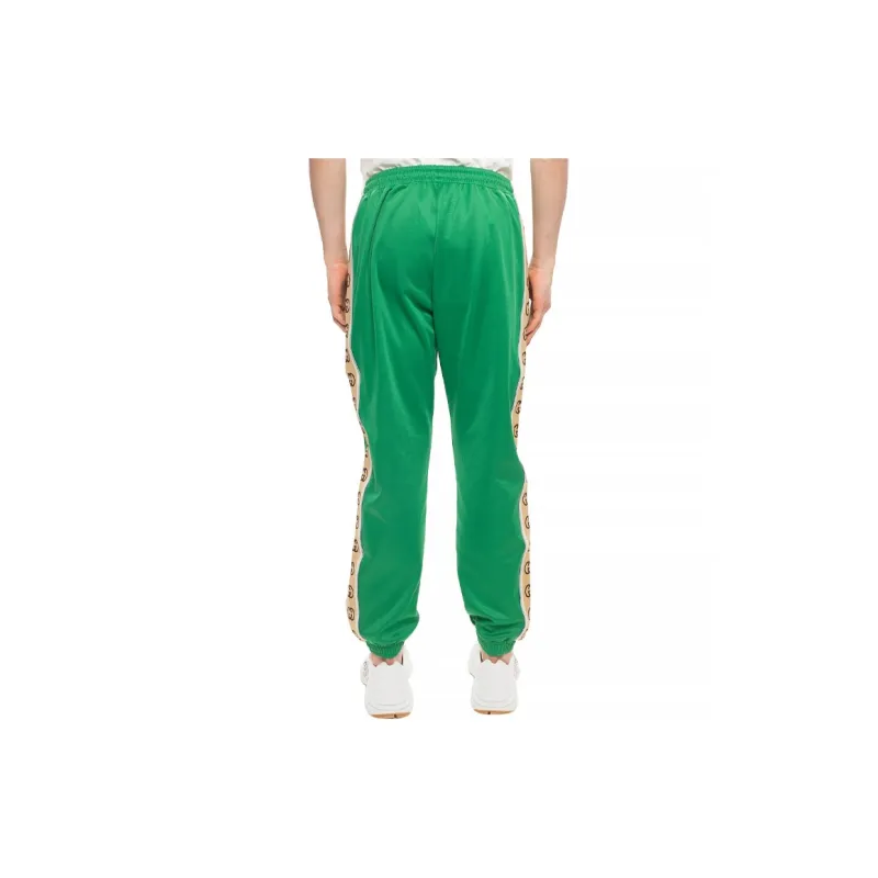 GUCCI Knitted Sweatpants Men Green-2