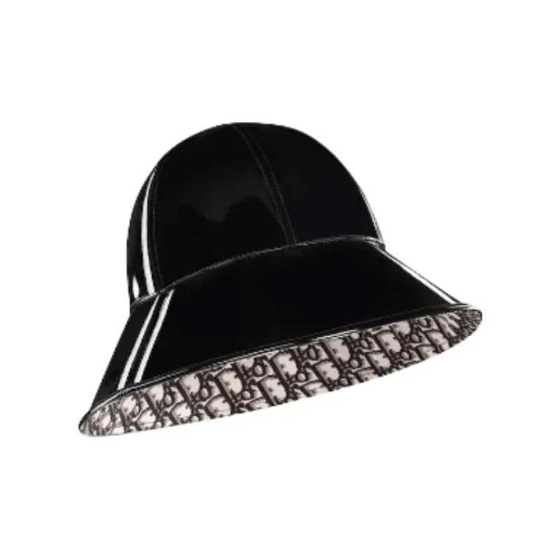 DIOR Polyester Bucket Hats Women's Black-1