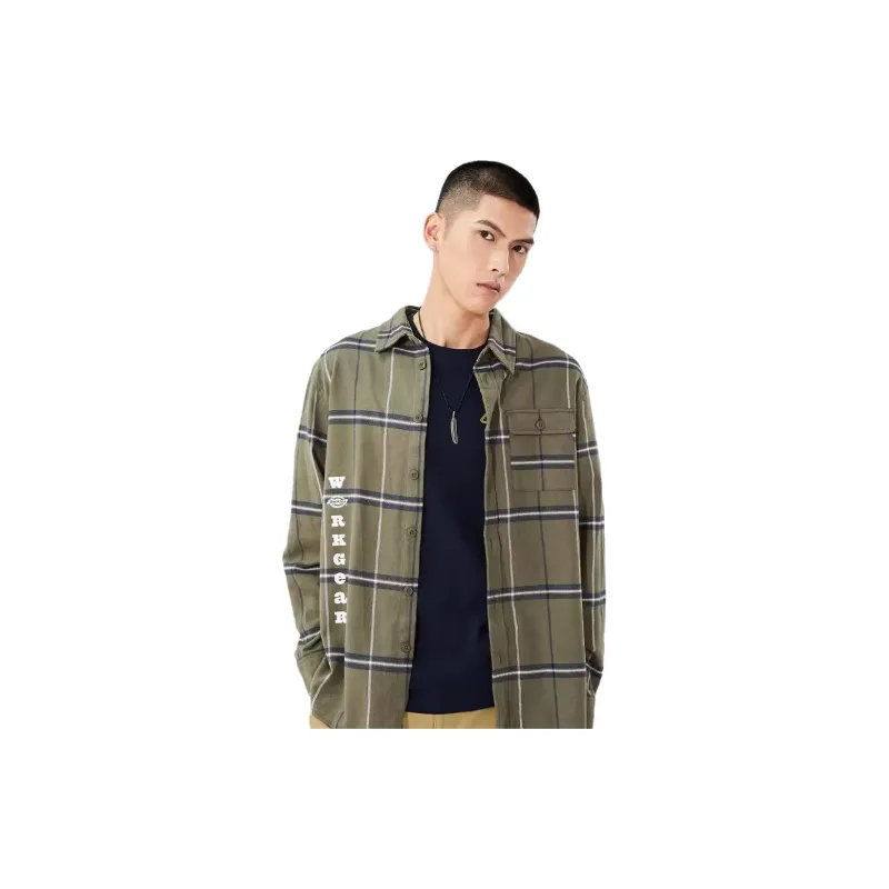 Dickies Shirts Men Green-2
