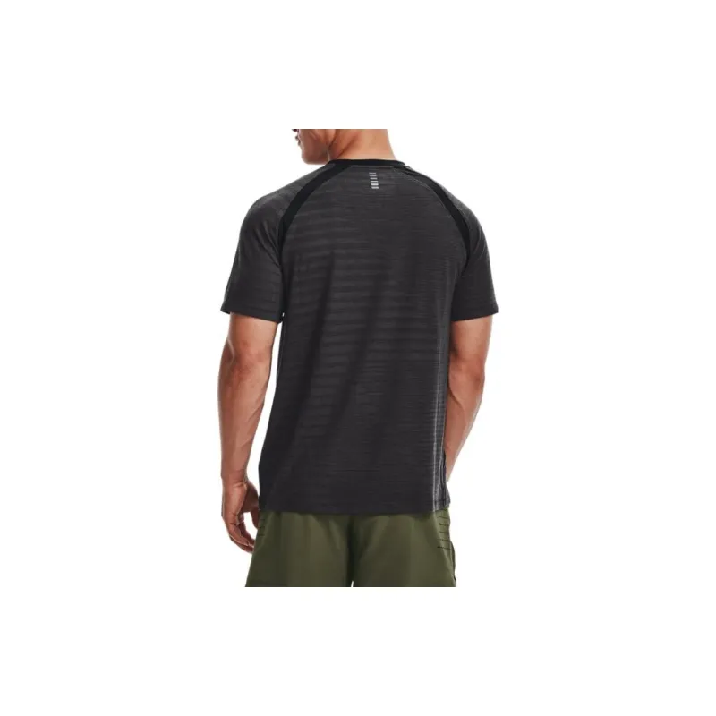 Under Armour Raglan Sleeve T Shirt Men's Gray-4