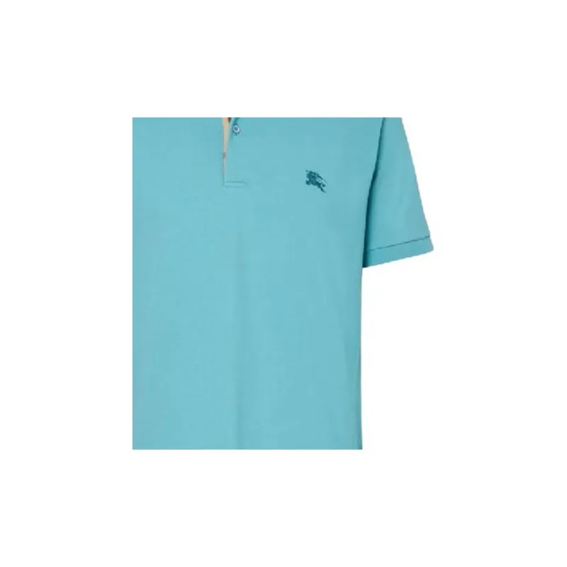 Burberry Polo Shirts Men Blue-3