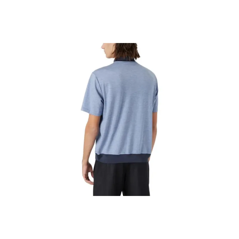 EMPORIO ARMANI T Shirts Men Light Blue-2