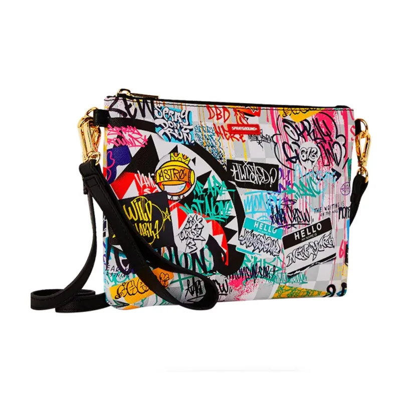 SPRAYGROUND PVC Clutch Unisex Multicolor-1