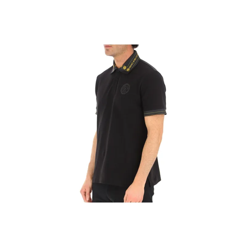 VERSACE JEANS COUTURE Polo Shirts Men Black-4