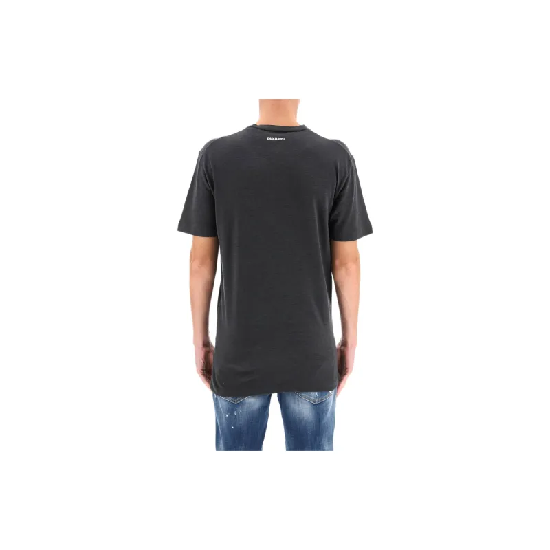 DSQUARED 2 T Shirts Men Black-2