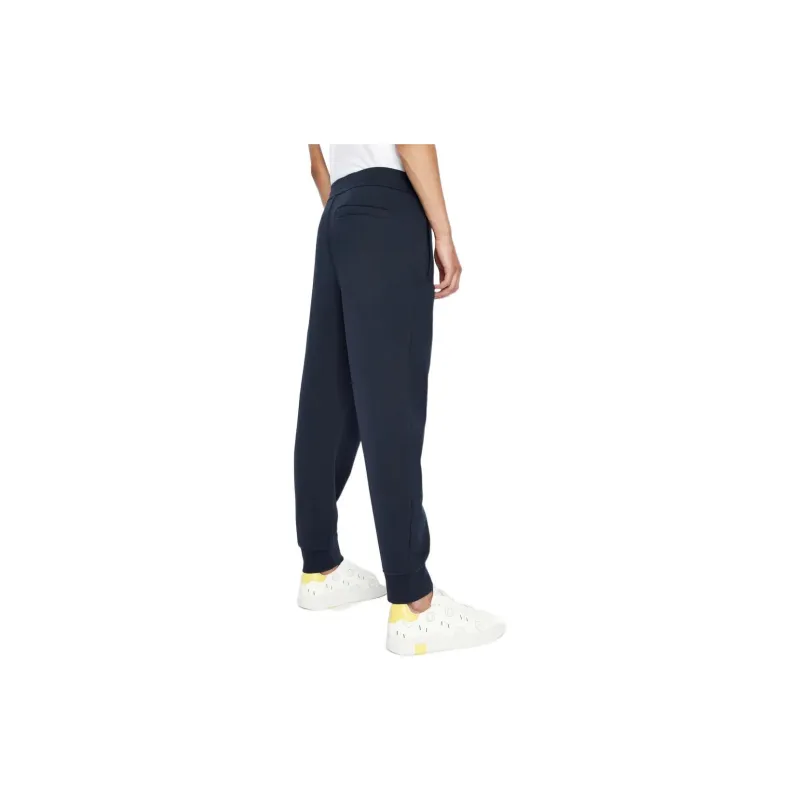 ARMANI EXCHANGEAE FW22 Knitted Sweatpants Men's Marine Blue-2