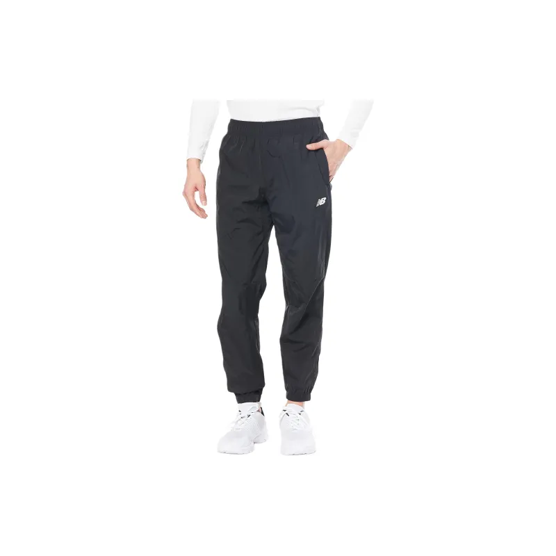 New Balance Knitted Sweatpants Men Black-4
