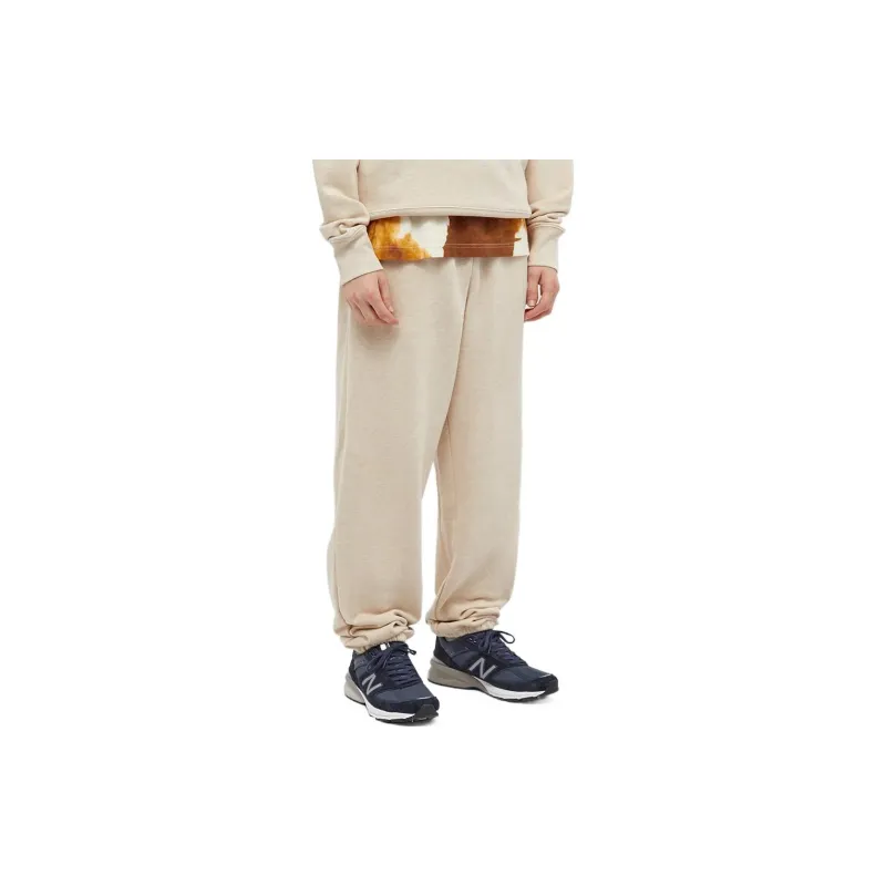 Acne Studios Knitted Sweatpants Unisex Apricot-3