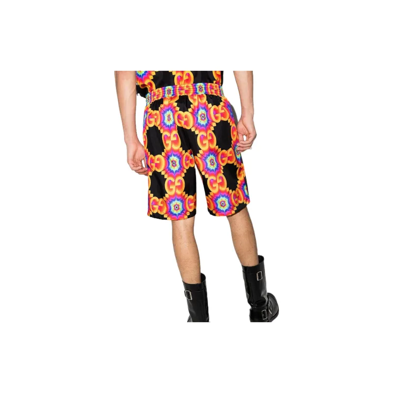GUCCI Gg Kaleidoscope Knee length Shorts-3