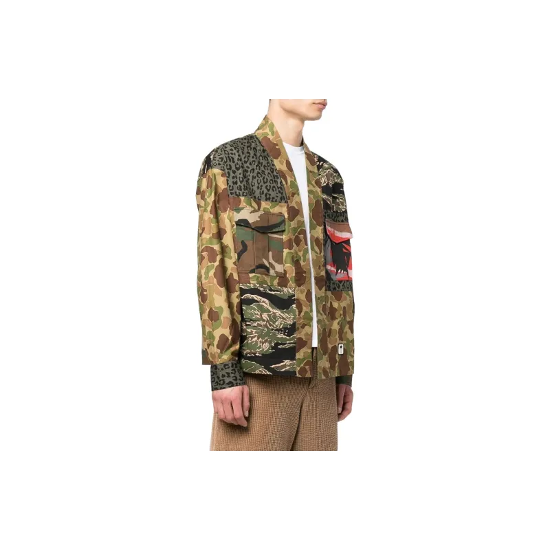 PALM ANGELS Jackets Men Camouflage-3