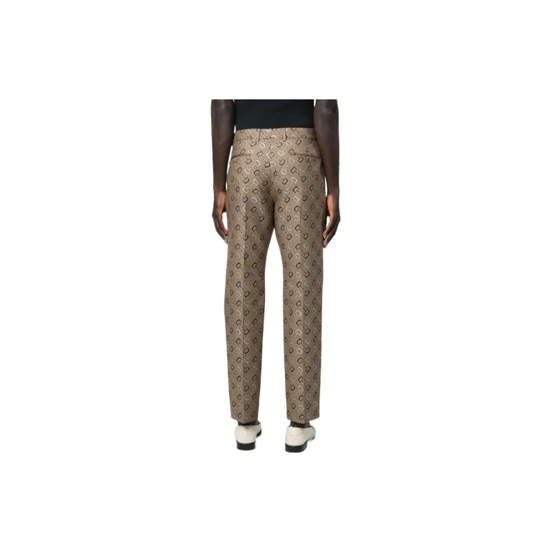 GUCCI Maxi Horsebit motif Tailored Trousers-3