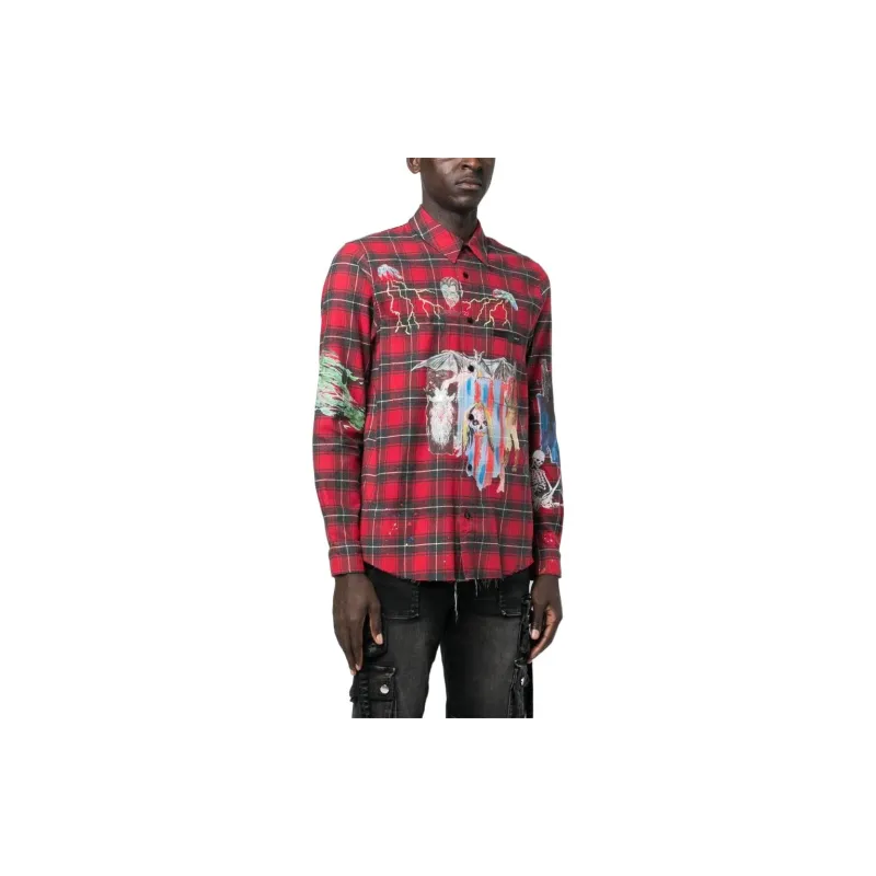 AMIRI Shirts Men Red-3