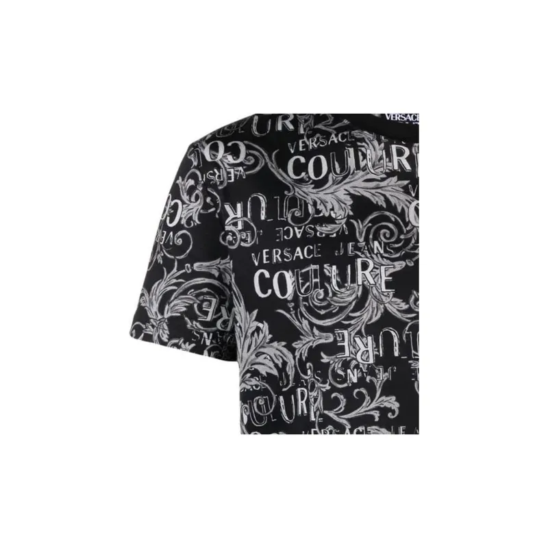 VERSACE JEANS COUTURE SS23 T Shirt Men's Charcoal Gray-5