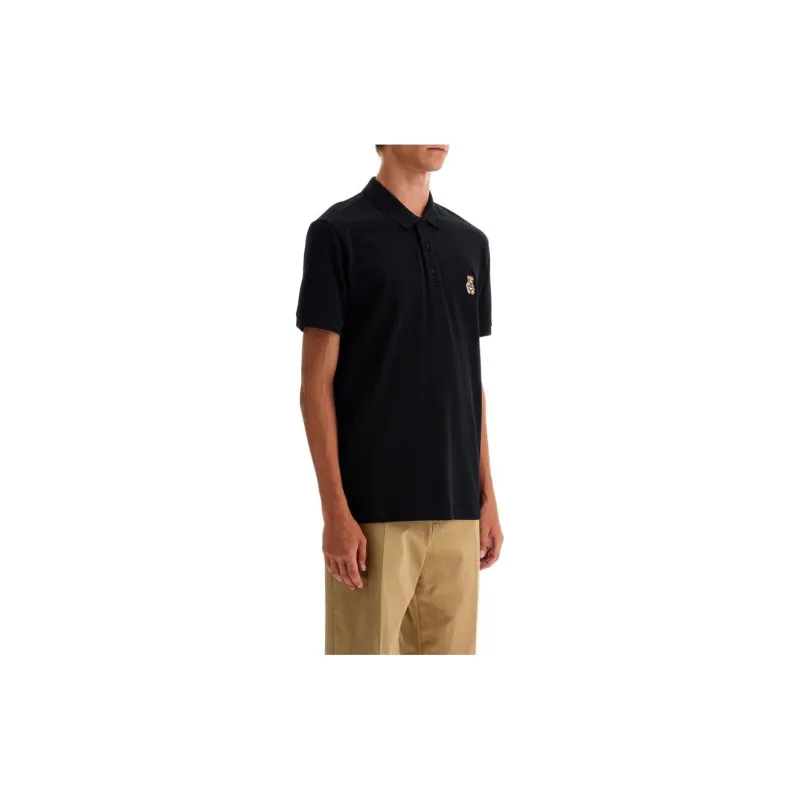 MOSCHINO Teddy Bear Patch Polo Shirt-1
