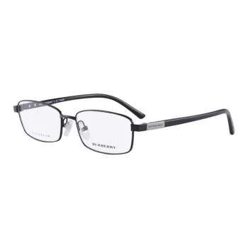Burberry Titanium Alloy Injection Molding Rectangular Eyeglass Frames Men's Multicolor