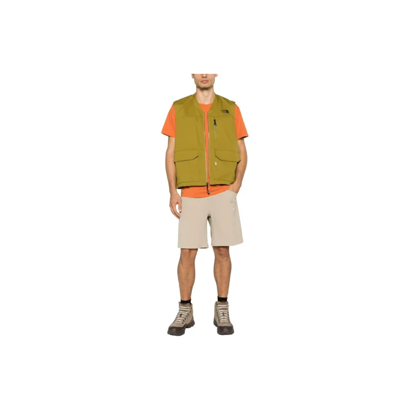 THE NORTH FACE Vests Men Yellow-1