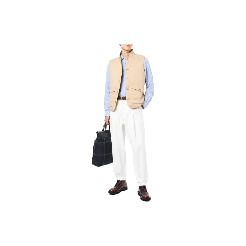 Polo Ralph Lauren SS22 Vest Men's Khaki-2