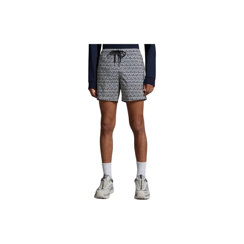 Moncler Monogram Printed Swimming Shorts-2