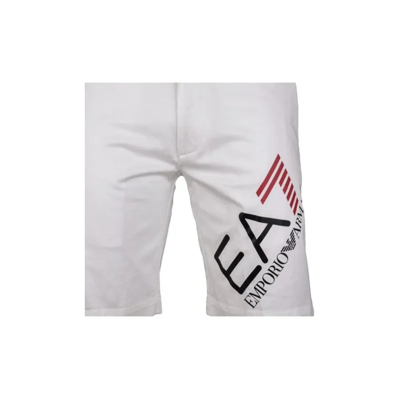EMPORIO ARMANI EA7 SS23 Casual Shorts Men's White-2