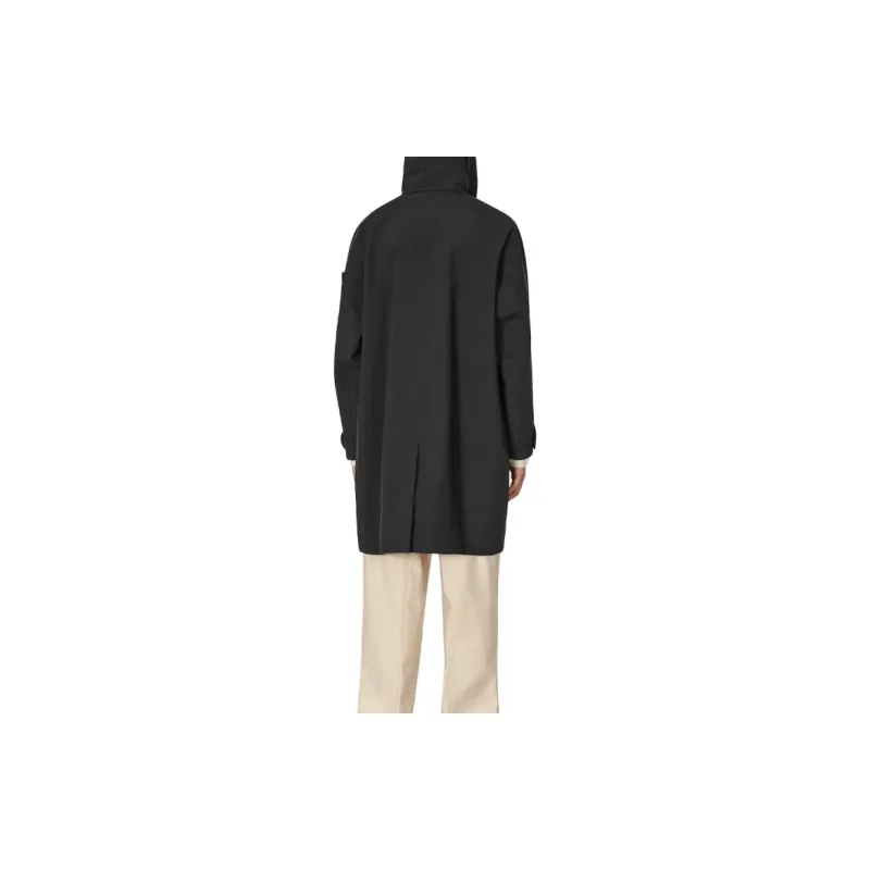 STONE ISLAND Trench Coats Men Black-3