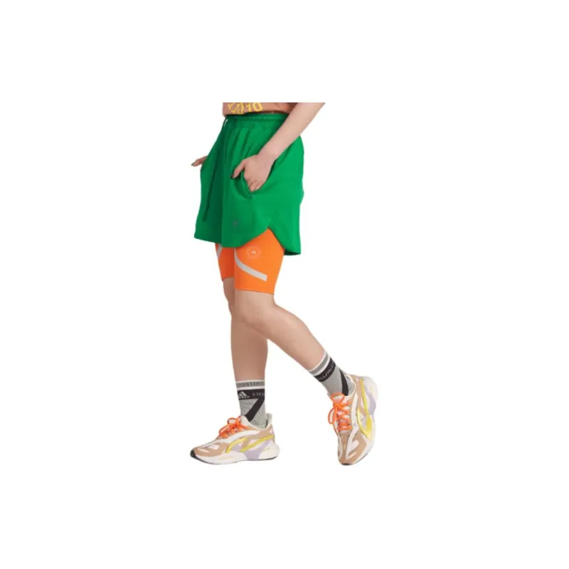 Adidas Casual Shorts Unisex Green-4